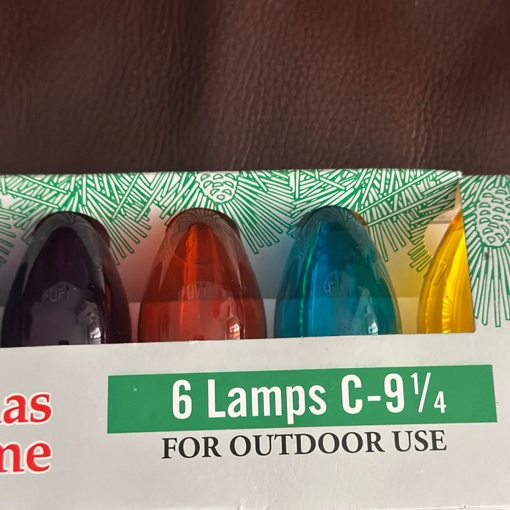 Multicolor Outdoor String Lights-replacement Bulbs
